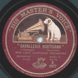 New Light Symphony Orchestra - Cavalleria Rusticana /...