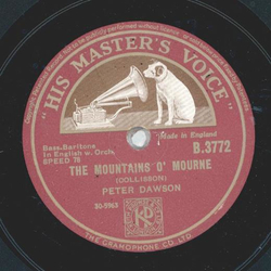 Peter Dawson - The Cobbelers Song / The Mountains o Mourne