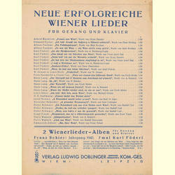 Notenheft / music sheet - Wann der Steffel wieder wird so wie er war