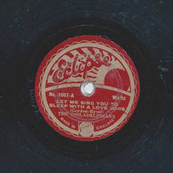 The Philadelphians - Let me sing you to sleep with a love...