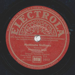 Benjamino Gigli - Mattinata Siciliana / Carrettieri