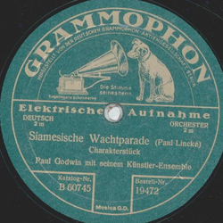 Paul Godwin - Siamesische Wachtparade / Glhwrmchen-Idyll