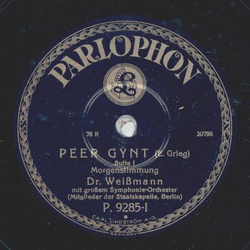 Dr. Weimann - Peer Gynt: Morgenstimmung / Peer Gynt: Ases Tod