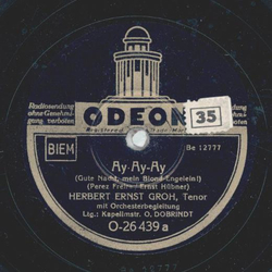 Herbert Ernst Groh - Ay, ay, ay / Schenk mir dein...