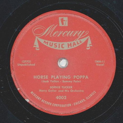 Sophie Tucker - Her latest and greatest spicy saucy Songs (3 Platten)