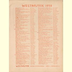 Notenheft / music sheet - Meine kleine erz macht tick - tack f�r die Liebe