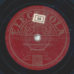 Rudolf Schock - Verschwiegene Liebe / Heimweh