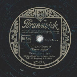 Werner Müller - Trumpet Boogie / I only have eyes for you