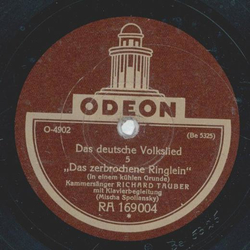 Richard Tauber - Das deutsche Volkslied  (6 Platten) 