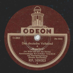 Richard Tauber - Das deutsche Volkslied  (6 Platten) 