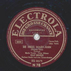Ralf Bendix - Sie hieß Mary-Ann / Minne-Minne Haha