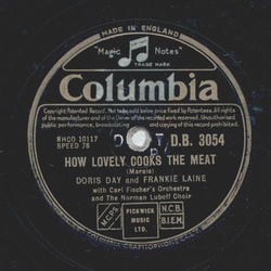 Doris Day und Frankie Laine / Jo Stafford und Frankie Laine - How Lovely cooks the meat / Hambone