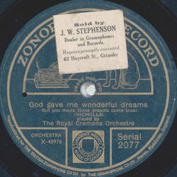 The Royal Cremona Orchestra - God gave me wonderful dreams / Tulip time