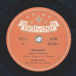 Margot Eskens - Mamatschi / Peterle