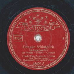 Friedel Hensch und die Cyprys - Der alte Schloteich / Flieg hinaus, kleine Schwalbe