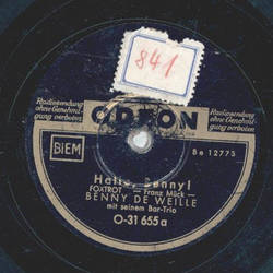 Benny de Weille - Hallo, Benny! / Ich liebe die Sonne,...