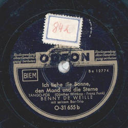 Benny de Weille - Hallo, Benny! / Ich liebe die Sonne, den Mond und die Sterne