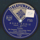 Hansgeorg Otto - Rose-Marie, Potpourri Teil I und II