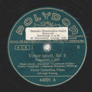 Victor Cornelius, Piano - Victor spielt, No. 9, Potpourri...