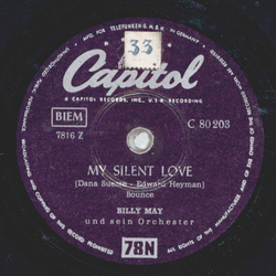 Billy May und sein Orchester - My Silent Love / Fat Man Boogie