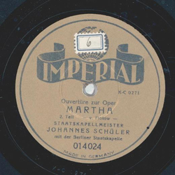 Johannes Schler - Martha Teil I und II