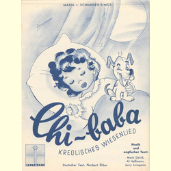 Notenheft / music sheet - Chi - Baba, Chi - Baba