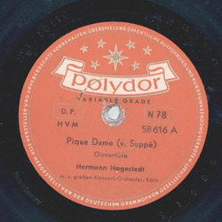 Hermann Hagestedt / Kurt Graunke - Pique Dame / Leichte...