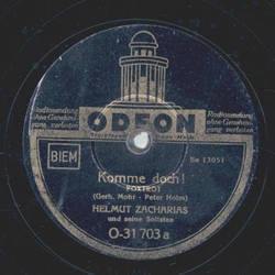 Helmut Zacharias und seine Solisten - Komme doch! /...
