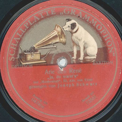 Joseph Schwarz - Arie des Ren / Motiv sitzender Engel