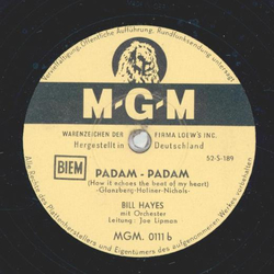 Bill Hayes - High Noon / Padam Padam