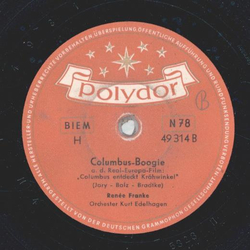 Rene Franke - Krhwinkel-Boogie / Columbus-Boogie