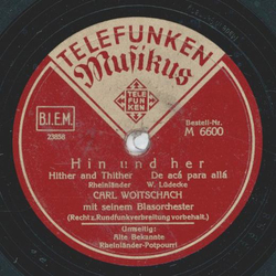 Carl Woitschach - Hin und her / Alte Bekannte