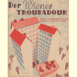 Notenheft / music sheet - Der Wiener Troubadour