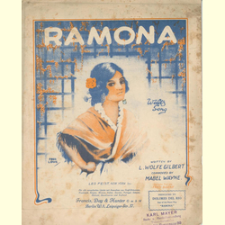 Notenheft / music sheet - Ramona