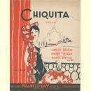 Notenheft / music sheet - Chiquita