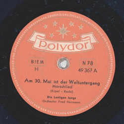 Die lustigen Jungs - Am 30. Mai ist der Weltunutergang /...