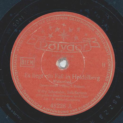 Willy Schneider - Es liegt ein Fa in Heidelberg / O Mosella