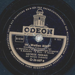 Georg Ferrari - Im weißen Röß, Stimmungspotpourri Teil I...