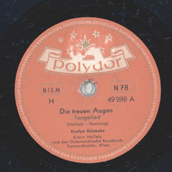 Evelyn Knneke - Die treuen Augen / Jede Frau in Bogota