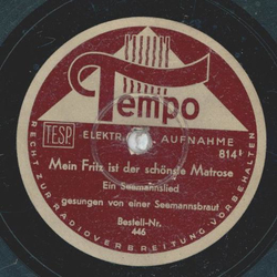 eine Seemannsbraut / Franz L. Berthold - Mein Fritz ist der schnste Matrose / Hummel-Hummel