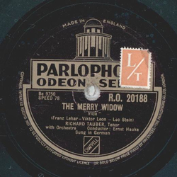 Richard Tauber - Manon / The Merry Widow