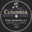 Fereras Hawaiian Instrumental Quartette - Mahina...