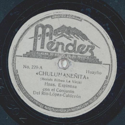 Espinoza con Conjunto del Rio-Lopez-Calderon - Chulcumanenita / Cristina
