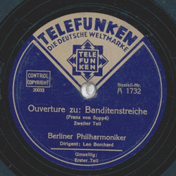 Leo Borchard - Ouvertre zu Banditenstreiche Teil I und II