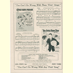 Notenheft / music sheet - Pal Of My Cradle Days