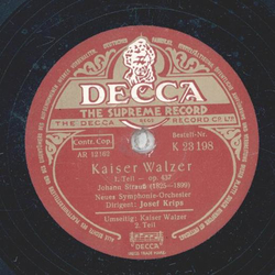 Johann Strauß - Kaiser Walzer Teil I und II