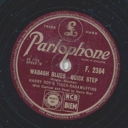 Harry Roys Tiger-Ragamuffins - Wabash Blues / Bugle Call Rag 
