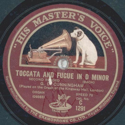 G. D. Cunningham - Tocgata and Fugue in D Minor Teil I...
