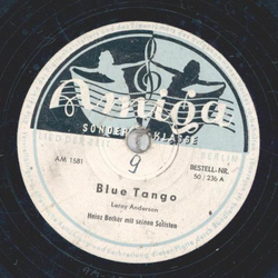 Heinz Becker - Blue Tango / Glocken Tango - sino melodia