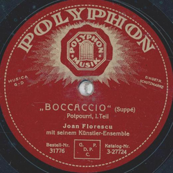 Joan Florescu - Boccaccio, Potpourri Teil I und II 